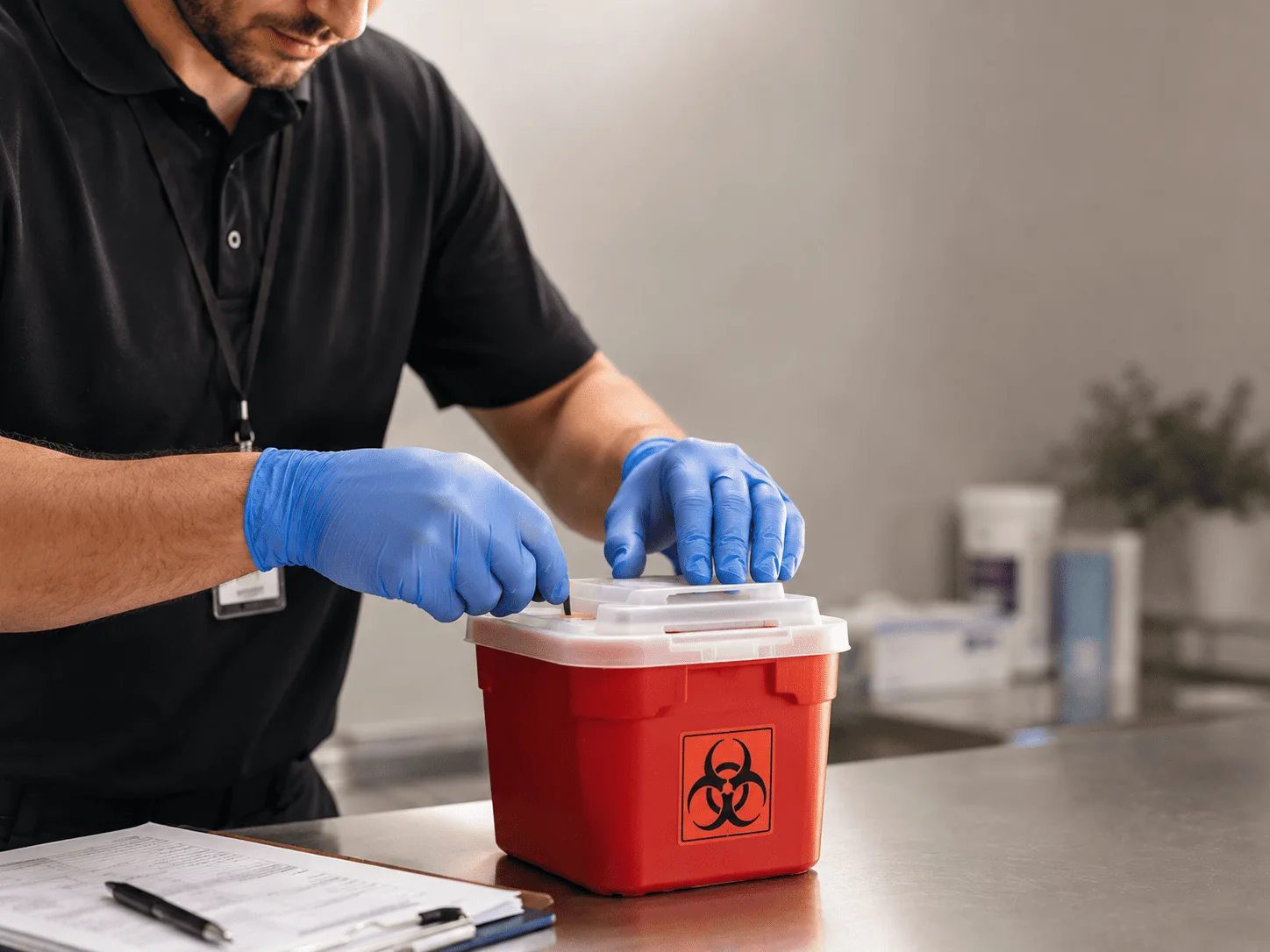 Why choose Sharps Waste Disposal in Fenwick, MI